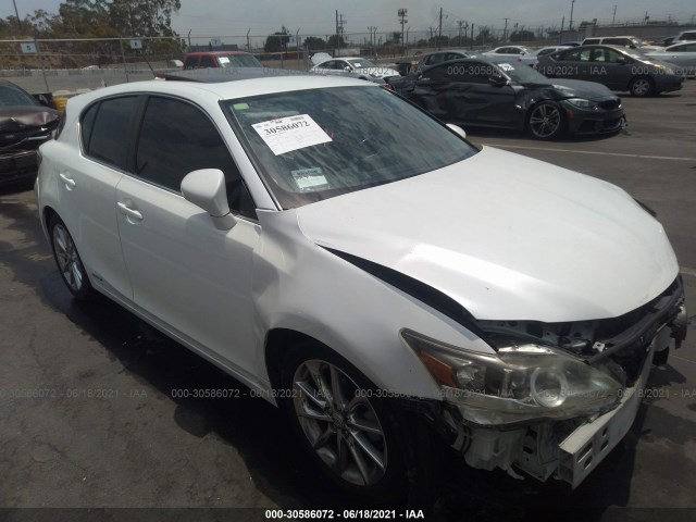 LEXUS CT 200H 2011 jthkd5bh5b2029027