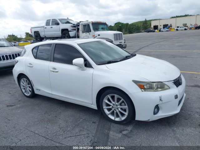 LEXUS CT 200H 2011 jthkd5bh5b2032770