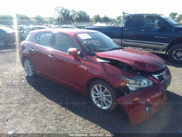 LEXUS CT 200H 2011 jthkd5bh5b2032896