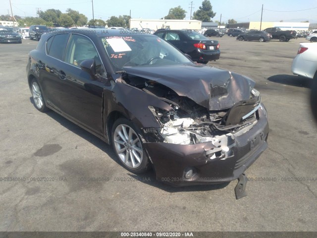 LEXUS CT 200H 2012 jthkd5bh5c2053071