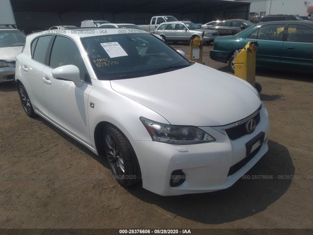 LEXUS CT 200H 2012 jthkd5bh5c2069321