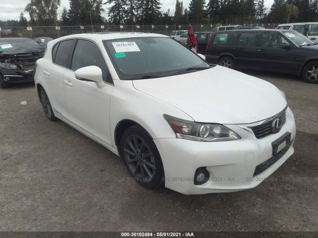 LEXUS CT 200H 2012 jthkd5bh5c2086233