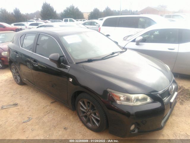 LEXUS CT 200H 2012 jthkd5bh5c2089875