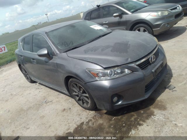 LEXUS CT 200H 2012 jthkd5bh5c2109428