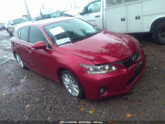 LEXUS CT 200H 2012 jthkd5bh5c2110174