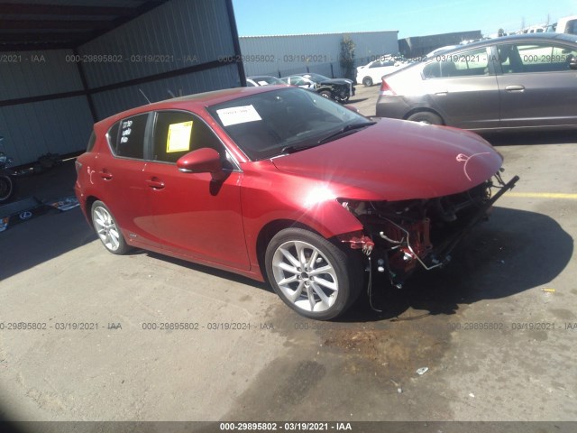 LEXUS CT 200H 2013 jthkd5bh5d2138042