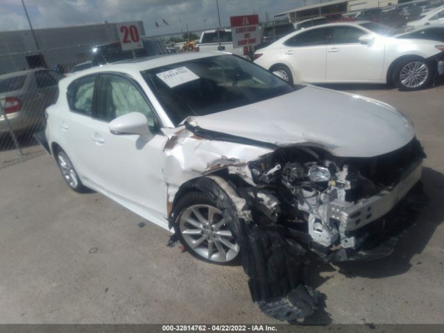 LEXUS CT 200H 2013 jthkd5bh5d2168089