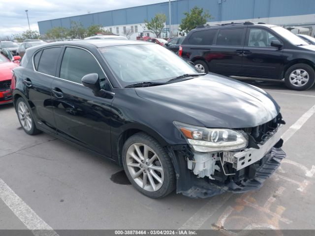 LEXUS CT 200H 2013 jthkd5bh5d2172014