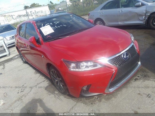 LEXUS CT 200H 2016 jthkd5bh5g2261487