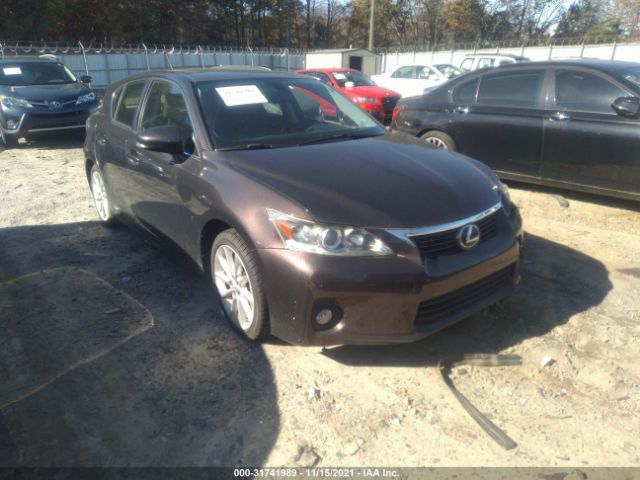 LEXUS CT 200H 2011 jthkd5bh6b2003049