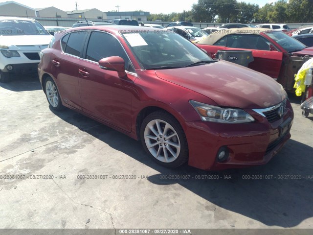 LEXUS CT 200H 2011 jthkd5bh6b2005254