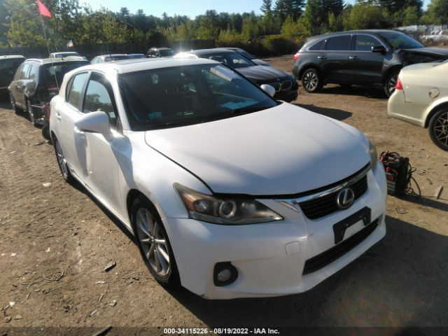 LEXUS CT 200H 2011 jthkd5bh6b2005433