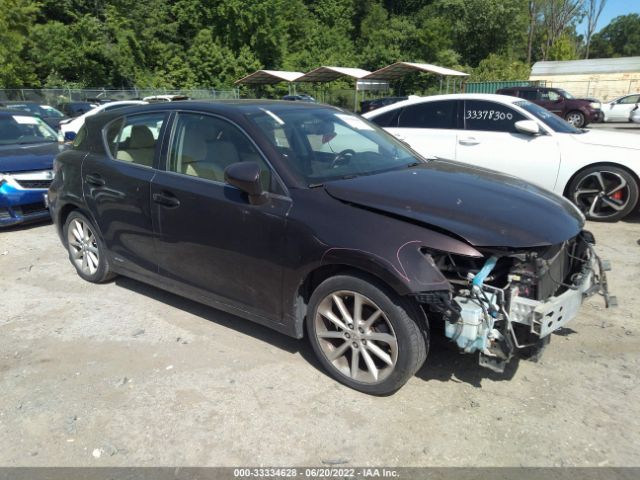 LEXUS CT 200H 2012 jthkd5bh6c2061101