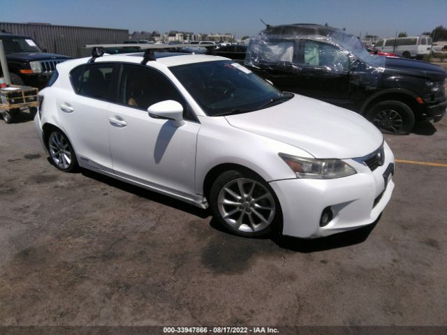 LEXUS CT 200H 2012 jthkd5bh6c2063320