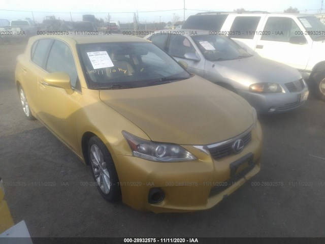 LEXUS CT 200H 2012 jthkd5bh6c2071501