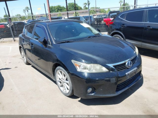 LEXUS CT 200H 2012 jthkd5bh6c2081557