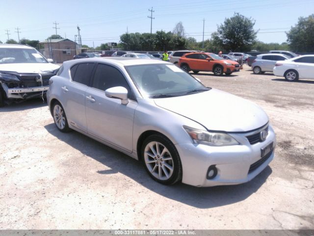 LEXUS CT 200H 2012 jthkd5bh6c2107462