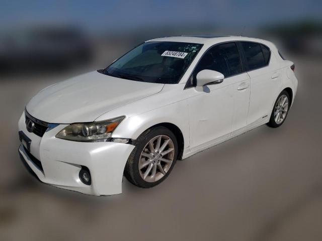 LEXUS CT 200 2012 jthkd5bh6c2109910