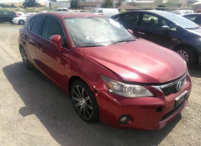 LEXUS CT 200H 2012 jthkd5bh6c2120308