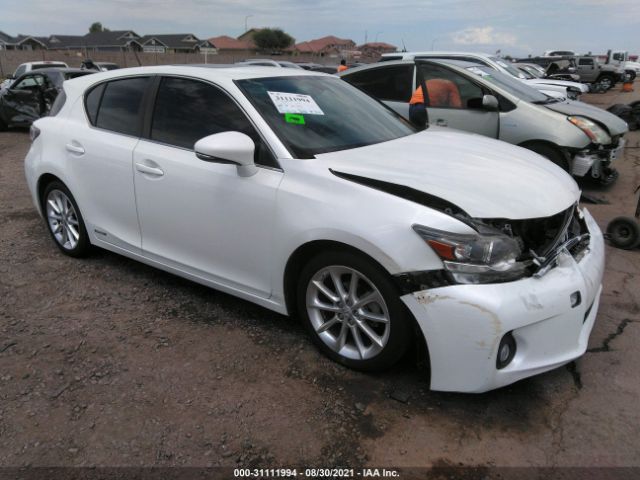 LEXUS CT 200H 2013 jthkd5bh6d2124120