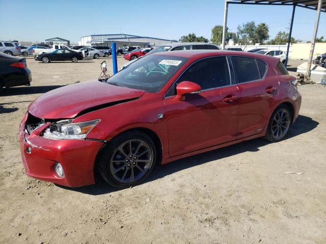 LEXUS CT 200 2013 jthkd5bh6d2129432