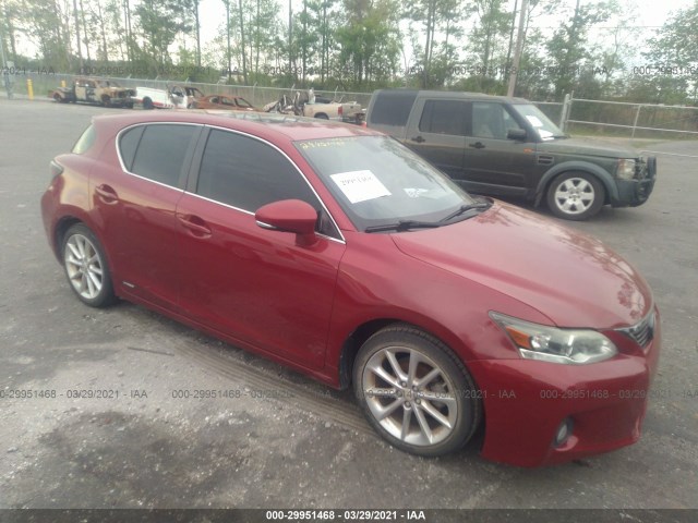 LEXUS CT 200H 2013 jthkd5bh6d2130919