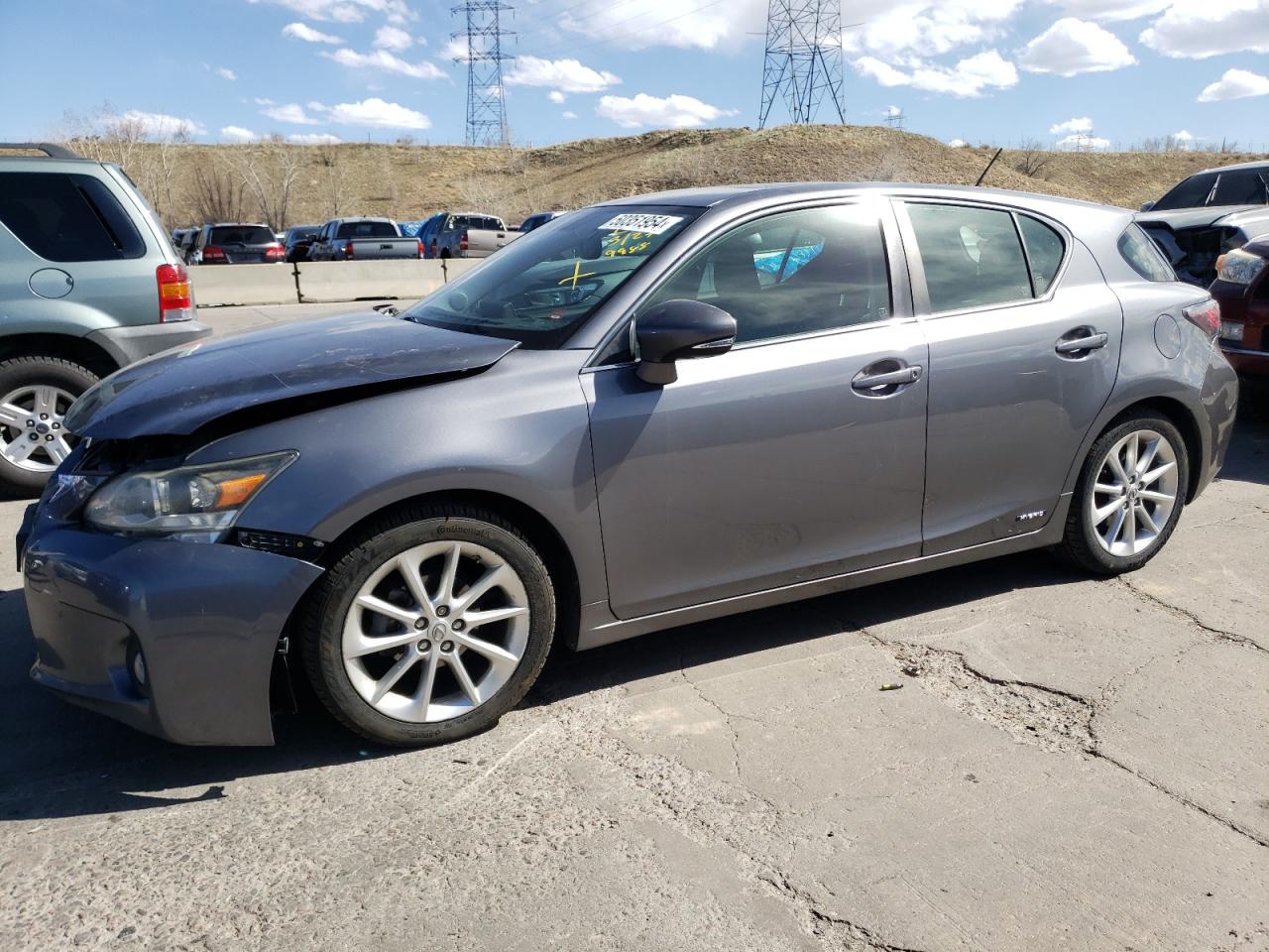 LEXUS CT 2013 jthkd5bh6d2160485