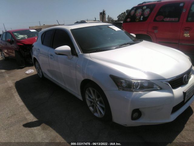 LEXUS CT 200H 2013 jthkd5bh6d2167758