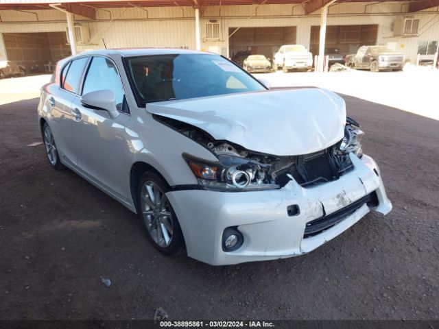 LEXUS CT 200H 2013 jthkd5bh6d2168313