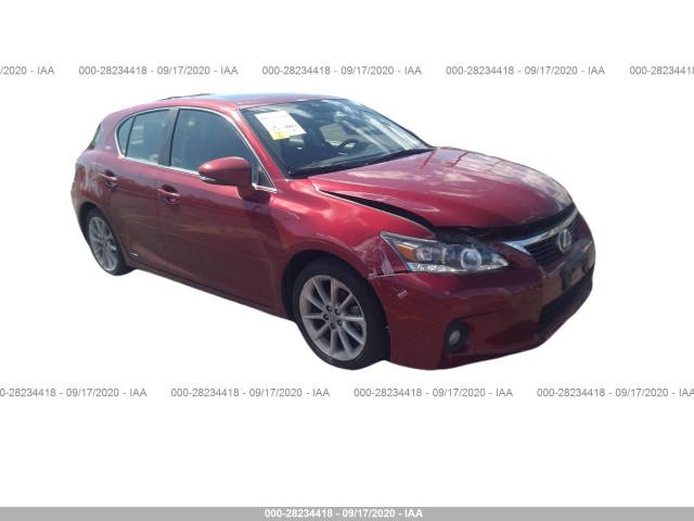 LEXUS CT 200H 2013 jthkd5bh6d2168411