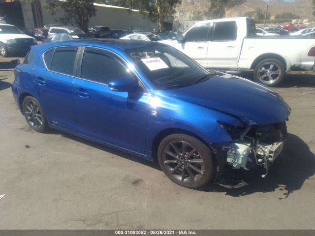 LEXUS CT 200H 2013 jthkd5bh6d2170997