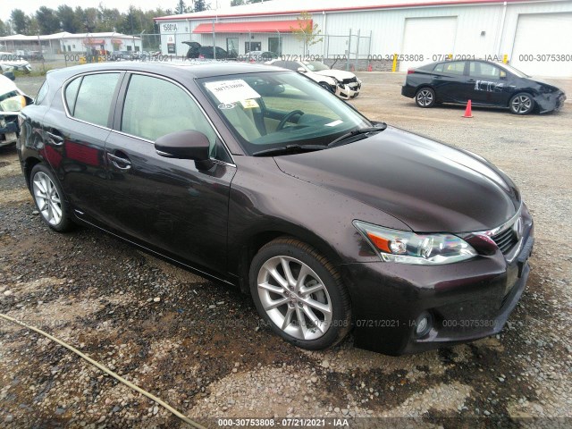 LEXUS CT 200H 2012 jthkd5bh7c2055078