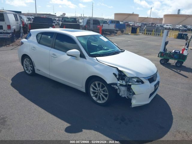 LEXUS CT 200H 2012 jthkd5bh7c2055761