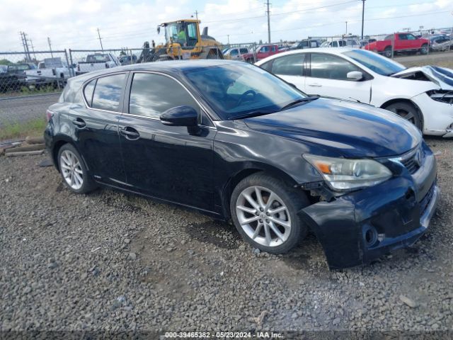 LEXUS CT 200H 2012 jthkd5bh7c2063536