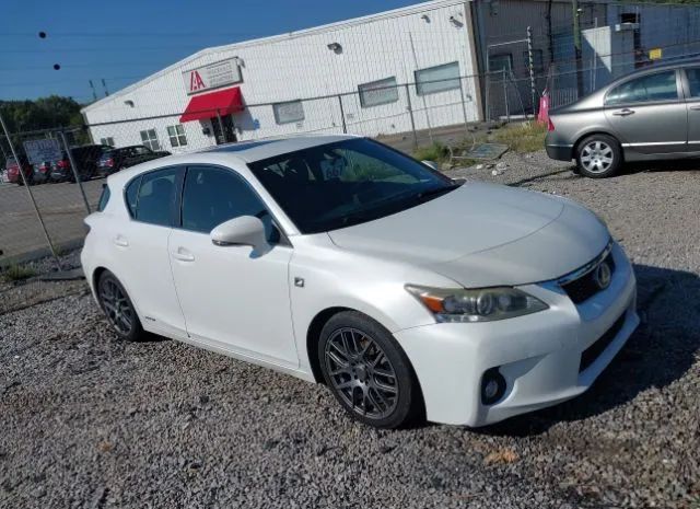 LEXUS CT 200H 2012 jthkd5bh7c2063732