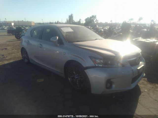 LEXUS CT 200H 2012 jthkd5bh7c2070146