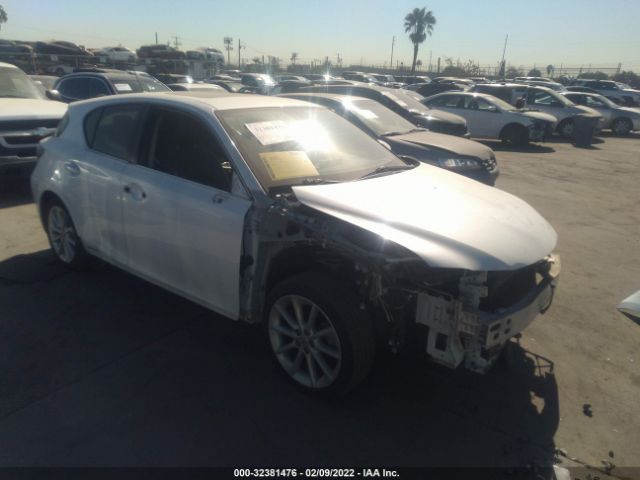 LEXUS CT 200H 2012 jthkd5bh7c2074066