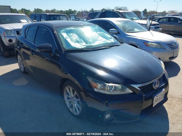 LEXUS CT 200H 2012 jthkd5bh7c2077050