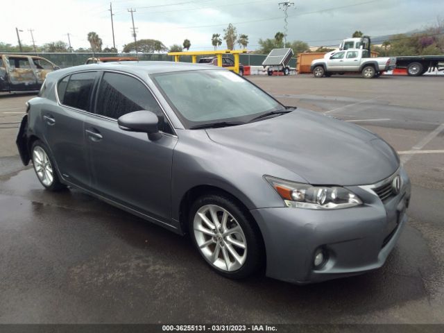 LEXUS CT 200H 2012 jthkd5bh7c2081650