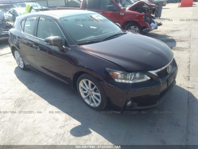 LEXUS CT 200H 2012 jthkd5bh7c2103632