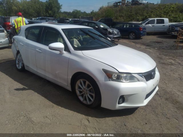 LEXUS CT 200H 2012 jthkd5bh7c2104781