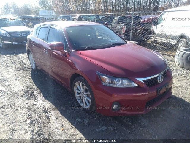 LEXUS CT 200H 2012 jthkd5bh7c2105428