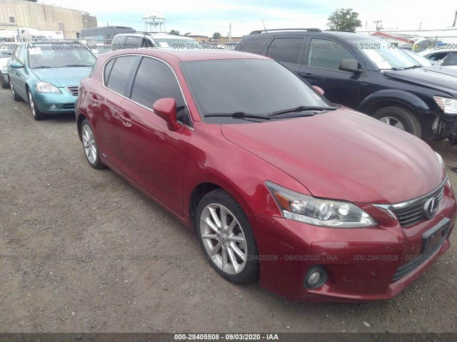 LEXUS CT 200H 2013 jthkd5bh7d2130329