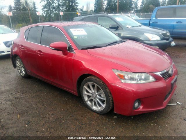 LEXUS CT 200H 2013 jthkd5bh7d2132470