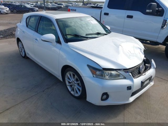 LEXUS CT 200H 2013 jthkd5bh7d2157742