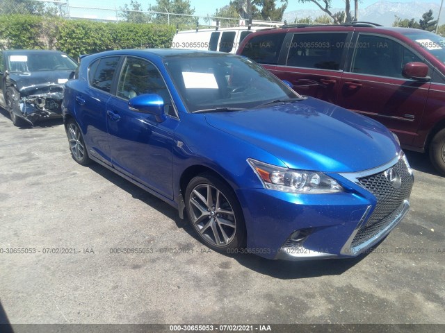 LEXUS CT 200H 2016 jthkd5bh7g2265072