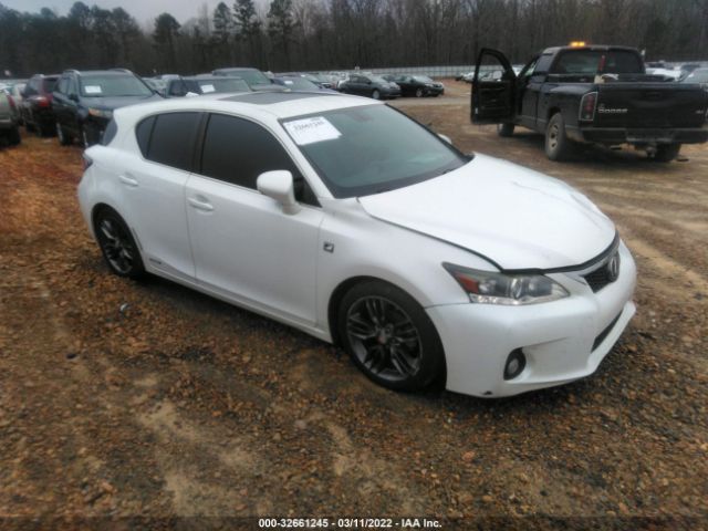 LEXUS CT 200H 2012 jthkd5bh8c2049967