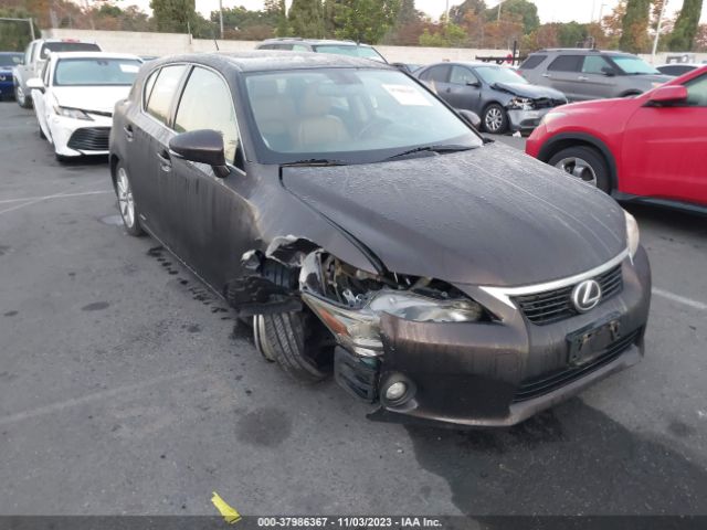 LEXUS CT 200H 2012 jthkd5bh8c2054408