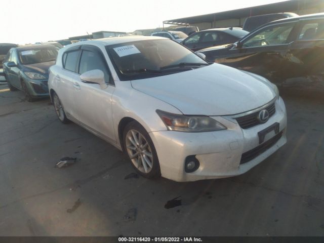 LEXUS CT 200H 2012 jthkd5bh8c2081396