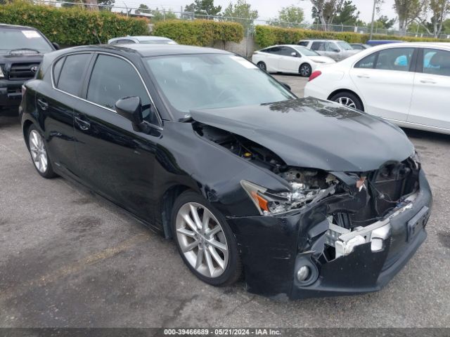 LEXUS CT 200H 2012 jthkd5bh8c2088168